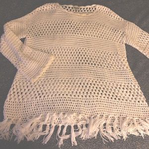 Show Me Your Mumu Fringe Sweater - EUC